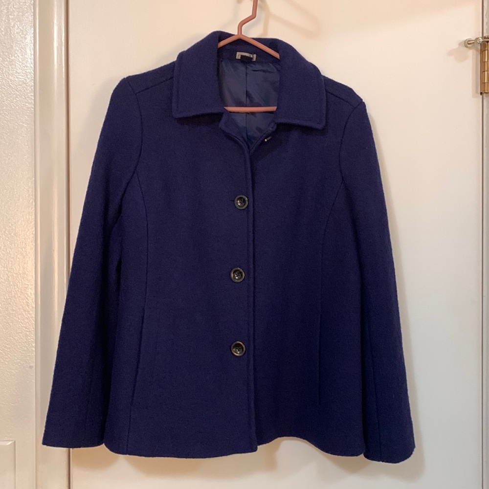 Lands’ End Short Wool Jacket